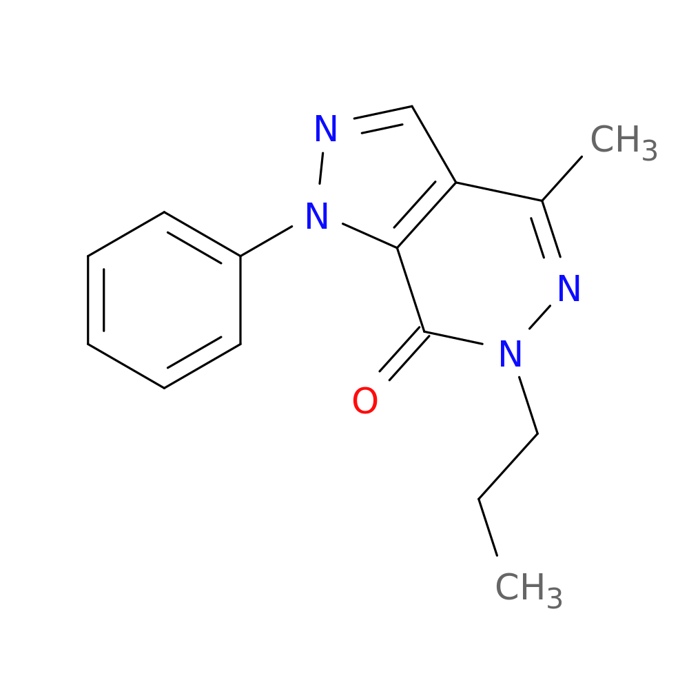 4-methyl-1-phenyl-6-propyl-1H,6H,7H-pyrazolo[3,4-d]pyridazin-7-one