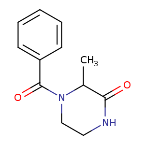 4-benzoyl-3-methylpiperazin-2-one