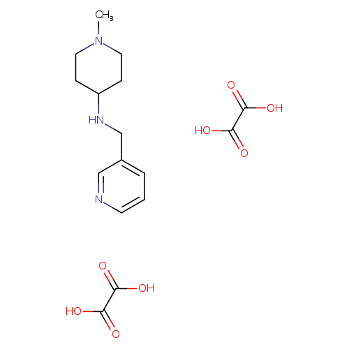 1-Methyl-N-(pyridin-3-ylmethyl)piperidin-4-amine dioxalate