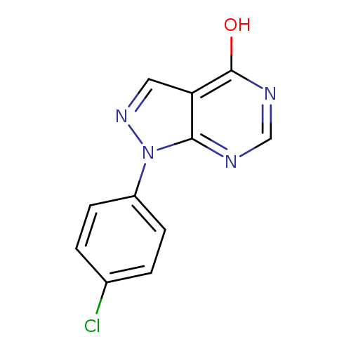 1-(4-Chlorophenyl)-1h-pyrazolo[3,4-d]pyrimidin-4-ol