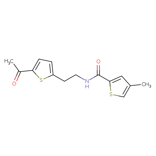 N-[2-(5-acetylthiophen-2-yl)ethyl]-4-methylthiophene-2-carboxamide