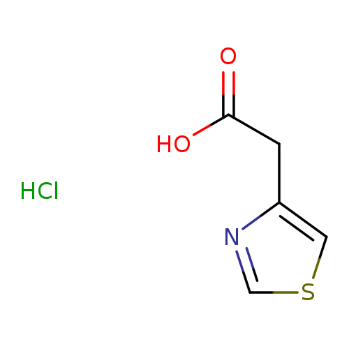 4-Thiazoleacetic acid, hydrochloride (1:1)
