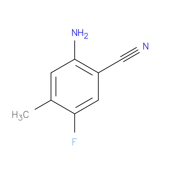 2-amino-5-fluoro-4-methylbenzonitrile