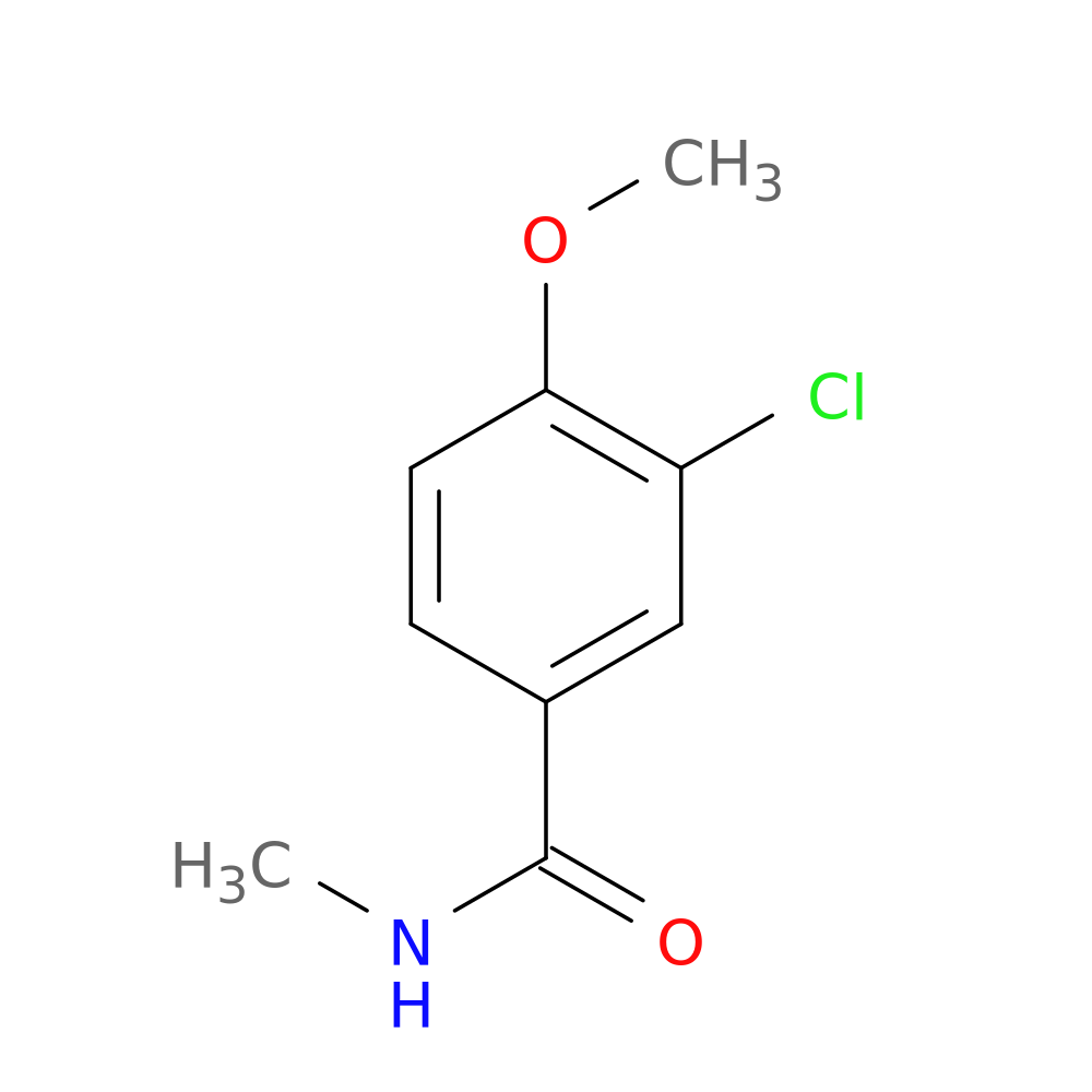 3-chloro-4-methoxy-N-methylbenzamide