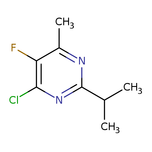 4-chloro-5-fluoro-6-methyl-2-(propan-2-yl)pyrimidine