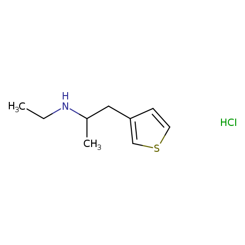 ethyl[1-(thiophen-3-yl)propan-2-yl]amine hydrochloride