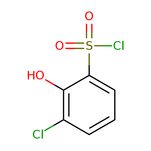 3-chloro-2-hydroxybenzene-1-sulfonyl chloride