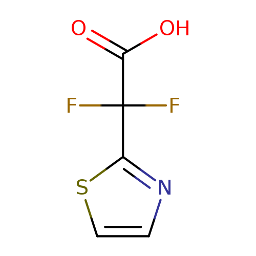 2,2-difluoro-2-(1,3-thiazol-2-yl)acetic acid