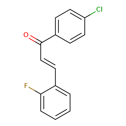 (2E)-1-(4-chlorophenyl)-3-(2-fluorophenyl)prop-2-en-1-one