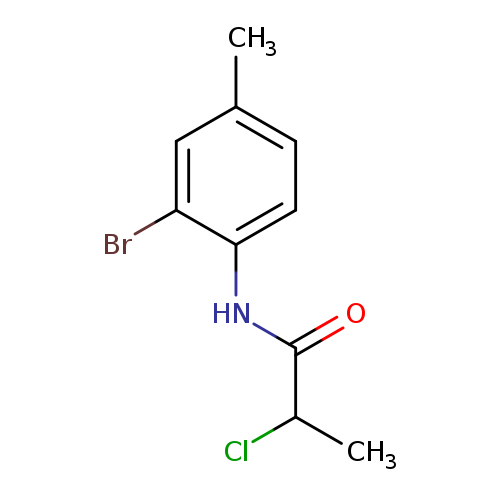 N-(2-bromo-4-methylphenyl)-2-chloropropanamide