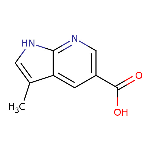 3-Methyl-7-azaindole-5-carboxylic acid