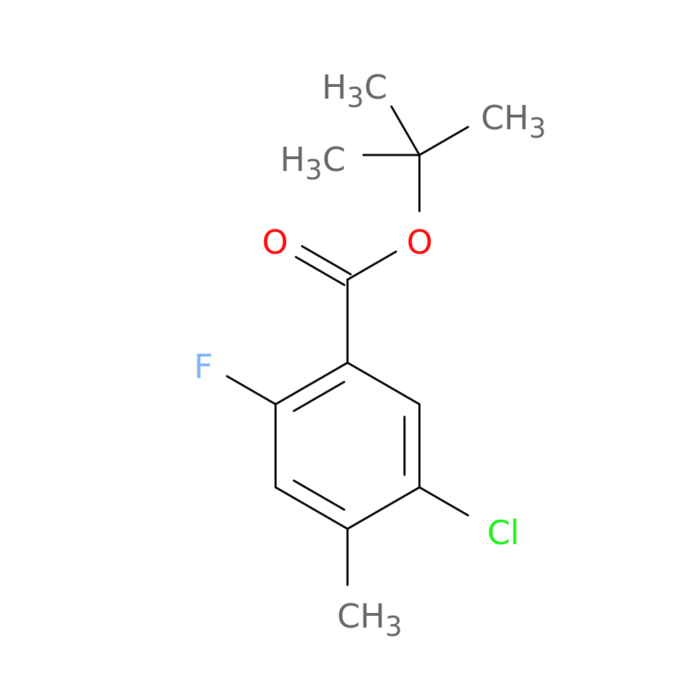 tert-Butyl 5-chloro-2-fluoro-4-methylbenzoate