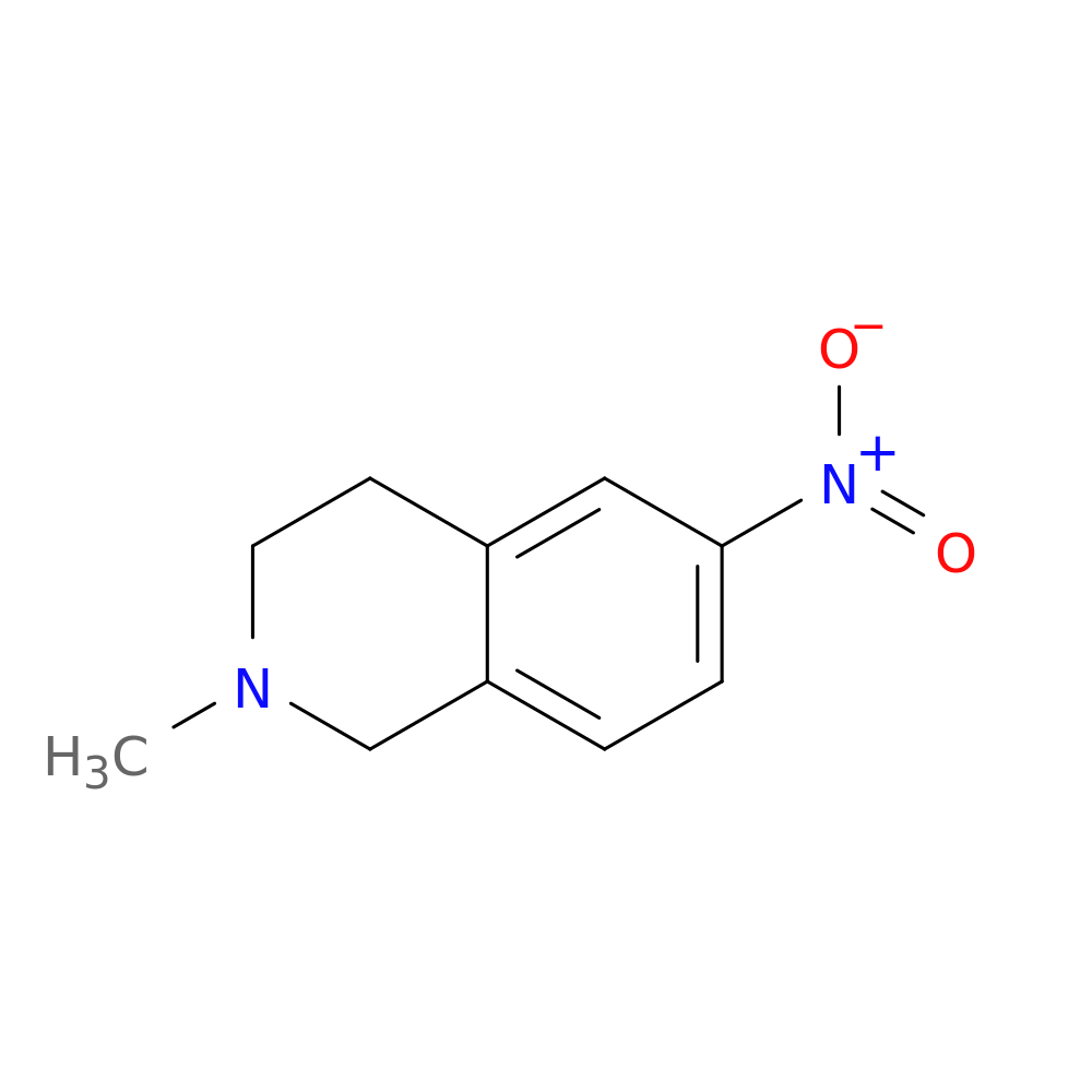 2-Methyl-6-nitro-1,2,3,4-tetrahydroisoquinoline