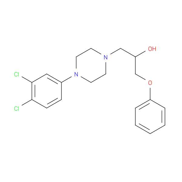 1-[4-(3,4-dichlorophenyl)piperazin-1-yl]-3-phenoxypropan-2-ol