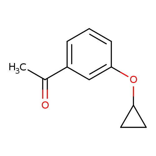 1-(3-cyclopropoxyphenyl)ethan-1-one