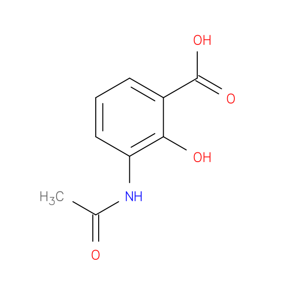 3-acetamido-2-hydroxybenzoic acid