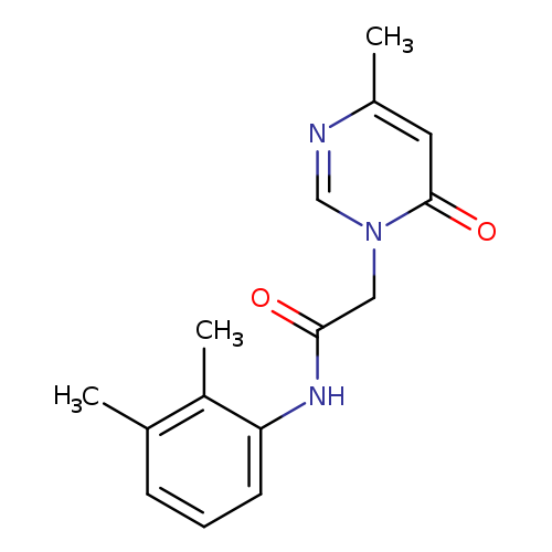 N-(2,3-dimethylphenyl)-2-(4-methyl-6-oxo-1,6-dihydropyrimidin-1-yl)acetamide