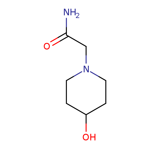2-(4-hydroxypiperidin-1-yl)acetamide