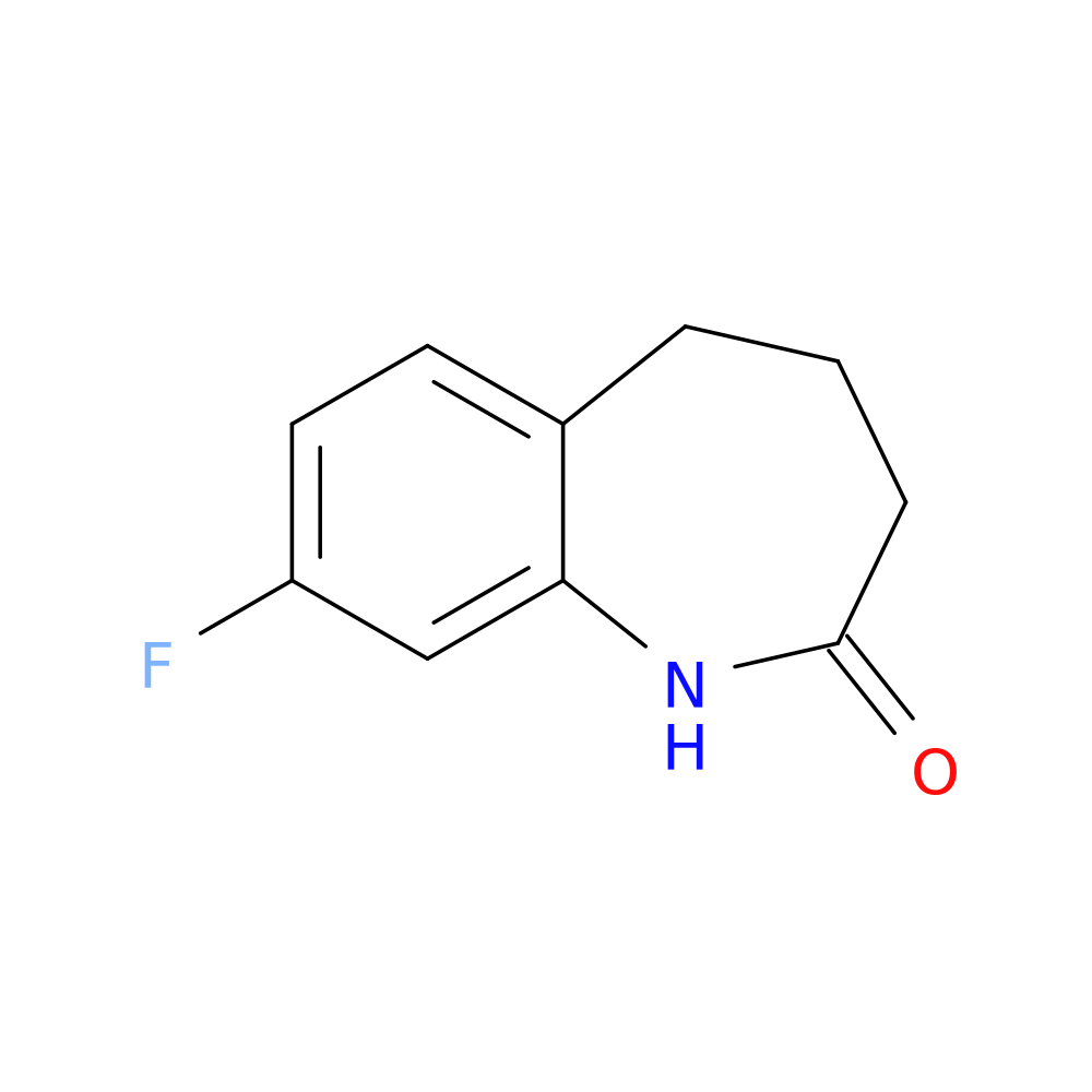8-fluoro-2,3,4,5-tetrahydro-1H-1-benzazepin-2-one