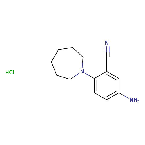 5-Amino-2-(azepan-1-yl)benzonitrile hydrochloride