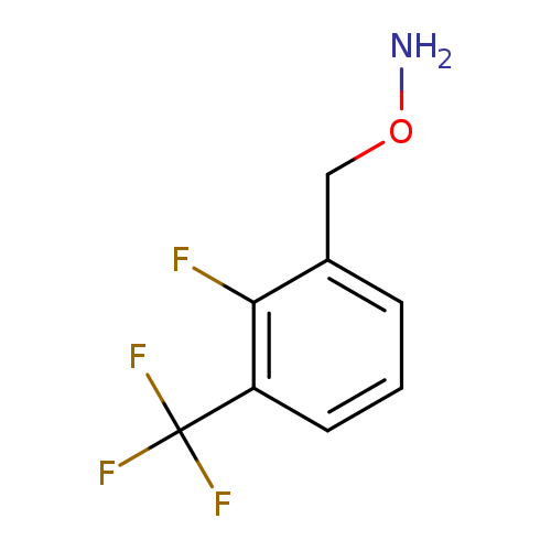 O-{[2-fluoro-3-(trifluoromethyl)phenyl]methyl}hydroxylamine