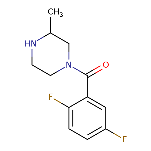 1-(2,5-difluorobenzoyl)-3-methylpiperazine