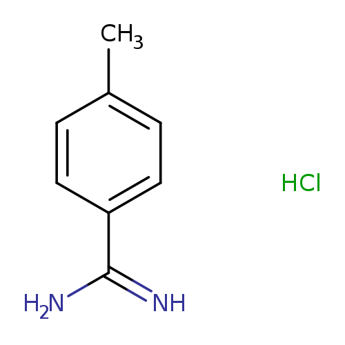Benzenecarboximidamide, 4-methyl-, hydrochloride (1:1)