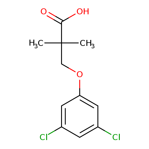 3-(3,5-Dichlorophenoxy)-2,2-dimethylpropanoic acid