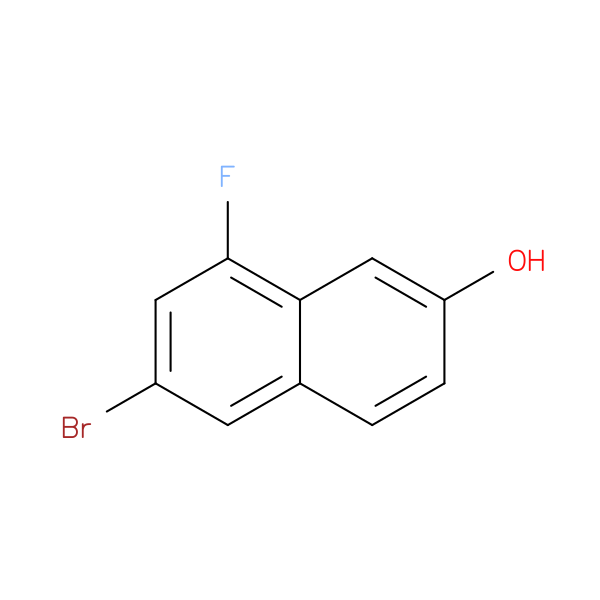 6-Bromo-8-fluoro-2-naphthalenol