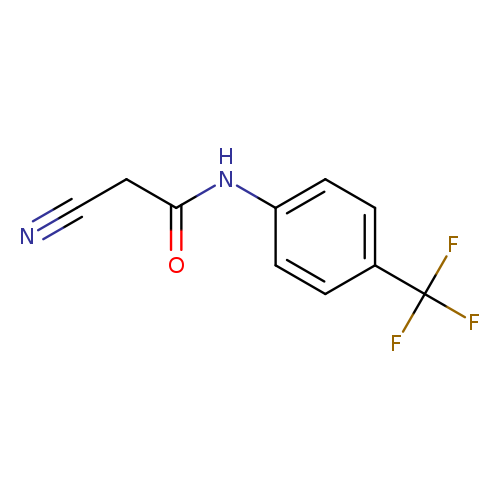 Acetamide, 2-cyano-N-[4-(trifluoromethyl)phenyl]-