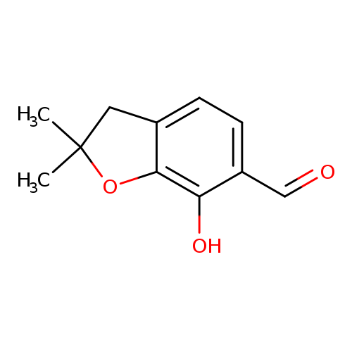 7-Hydroxy-2,2-dimethyl-2,3-dihydro-1-benzofuran-6-carbaldehyde