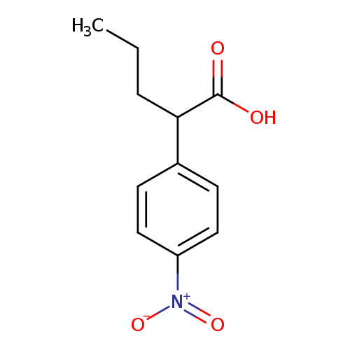 2-(4-nitrophenyl)pentanoic acid