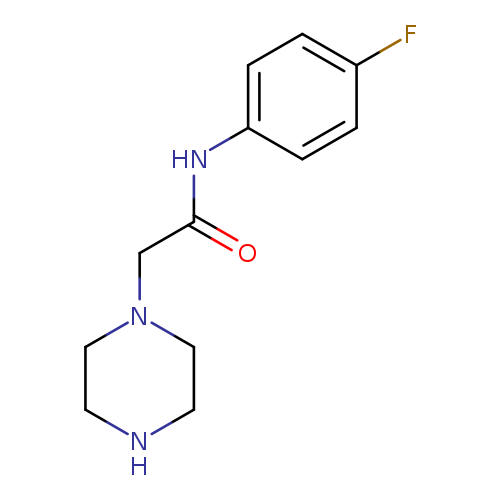 N-(4-Fluorophenyl)-2-(piperazin-1-yl)acetamide