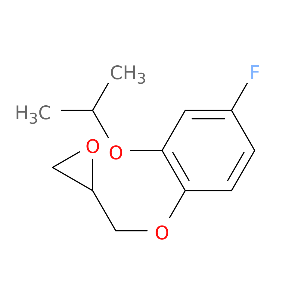 2-{[4-fluoro-2-(propan-2-yloxy)phenoxy]methyl}oxirane
