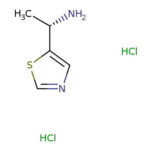 (1S)-1-(1,3-Thiazol-5-yl)ethan-1-amine dihydrochloride
