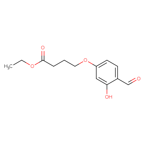 Ethyl 4-(4-formyl-3-hydroxyphenoxy)butanoate