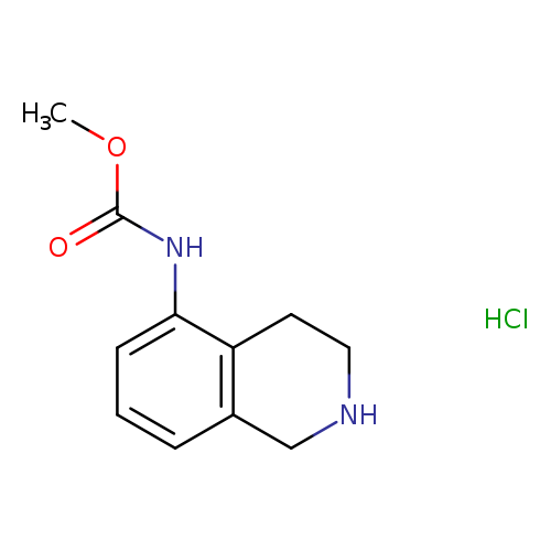 Methyl N-(1,2,3,4-tetrahydroisoquinolin-5-yl)carbamate hydrochloride