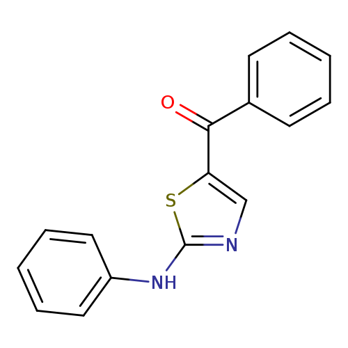 5-benzoyl-N-phenyl-1,3-thiazol-2-amine