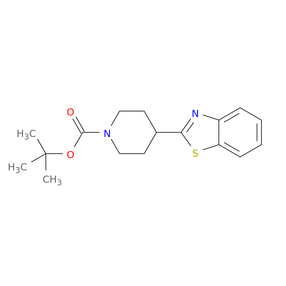 tert-Butyl 4-(1,3-benzothiazol-2-yl)piperidine-1-carboxylate