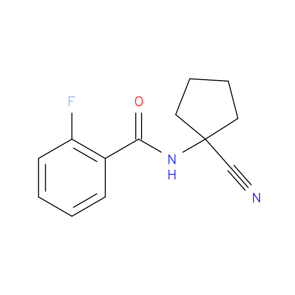 N-(1-CYANO-CYCLOPENTYL)-2-FLUORO-BENZAMIDE