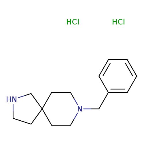 2,8-Diazaspiro[4.5]decane, 8-(phenylmethyl)-, hydrochloride (1:2)