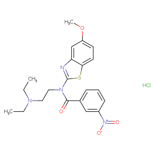 N-[2-(diethylamino)ethyl]-N-(5-methoxy-1,3-benzothiazol-2-yl)-3-nitrobenzamide hydrochloride