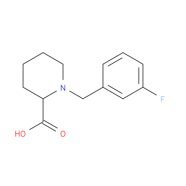 1-(3-Fluorobenzyl)piperidine-2-carboxylic acid