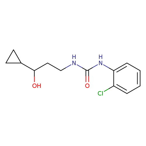 1-(2-chlorophenyl)-3-(3-cyclopropyl-3-hydroxypropyl)urea