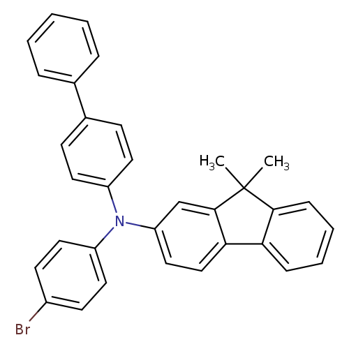 9H-Fluoren-2-amine, N-[1,1'-biphenyl]-4-yl-N-(4-bromophenyl)-9,9-dimethyl-