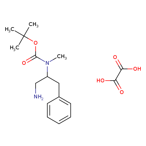 oxalic acid, tert-butyl N-(1-amino-3-phenylpropan-2-yl)-N-methylcarbamate