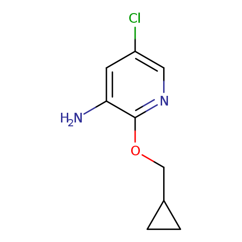 5-Chloro-2-(cyclopropylmethoxy)pyridin-3-amine