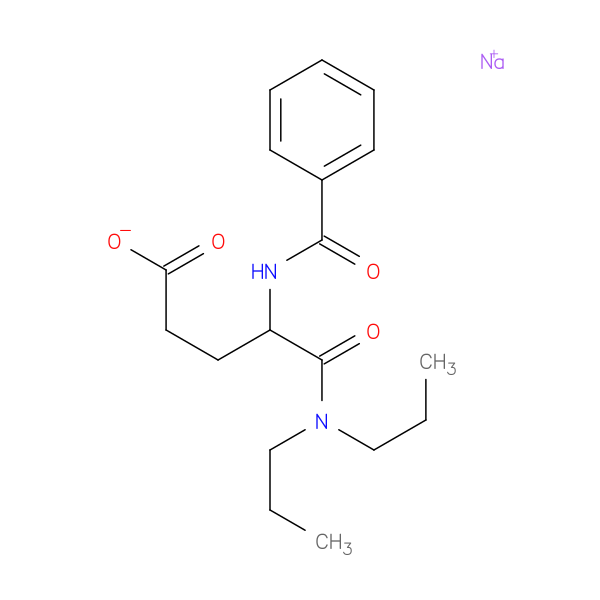 Proglumide sodium