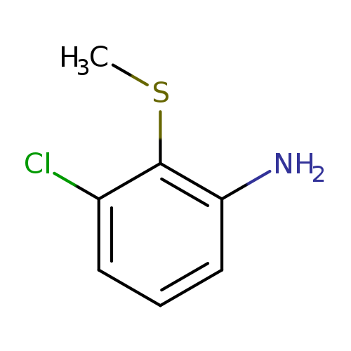 3-Chloro-2-(methylsulfanyl)aniline