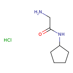 2-Amino-N-cyclopentylacetamide hydrochloride